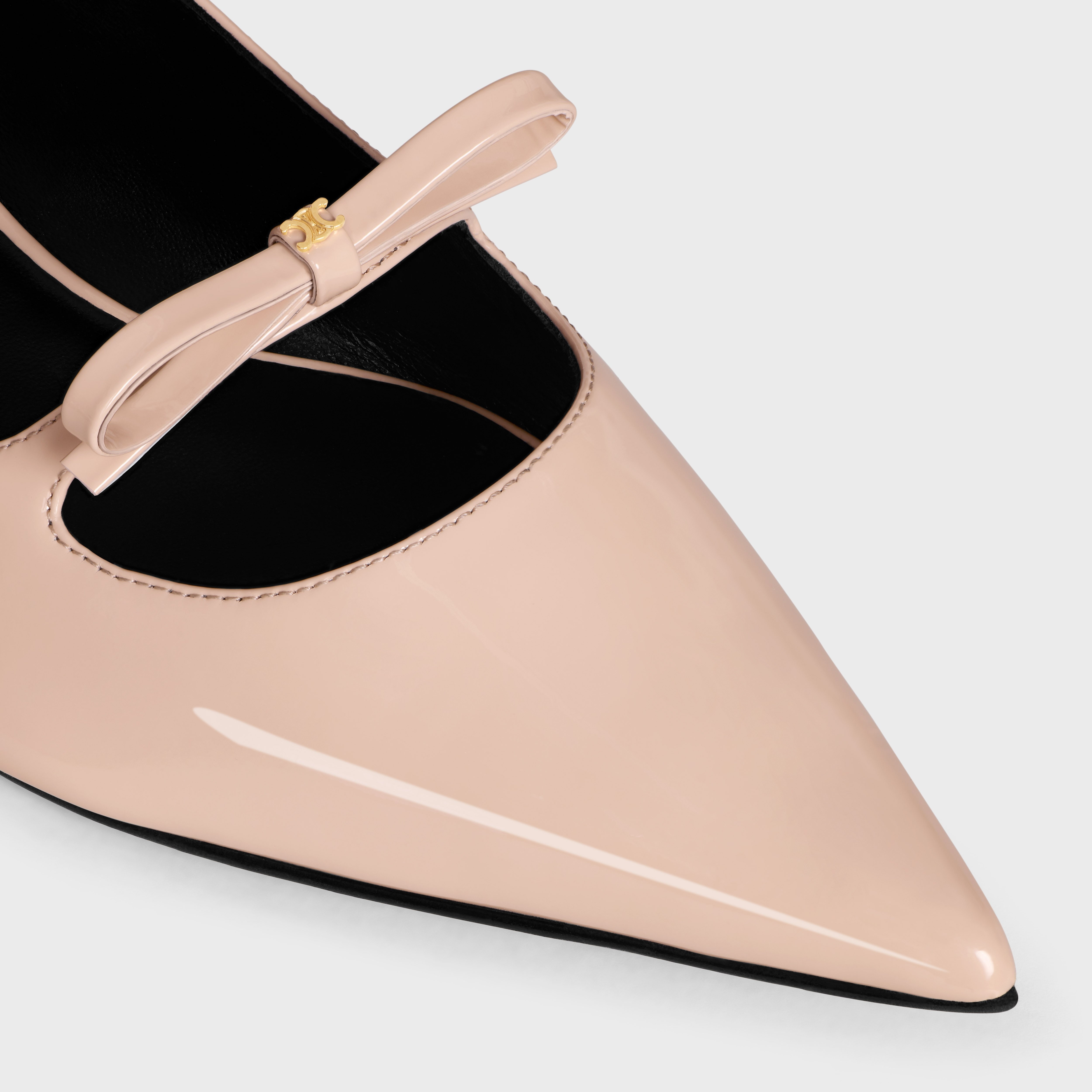 【直営・関税送料込】Celine Suzy pointy t CELINE CELINE SUZY POINTY TOE BALLERINA IN PATENT CALFSKIN