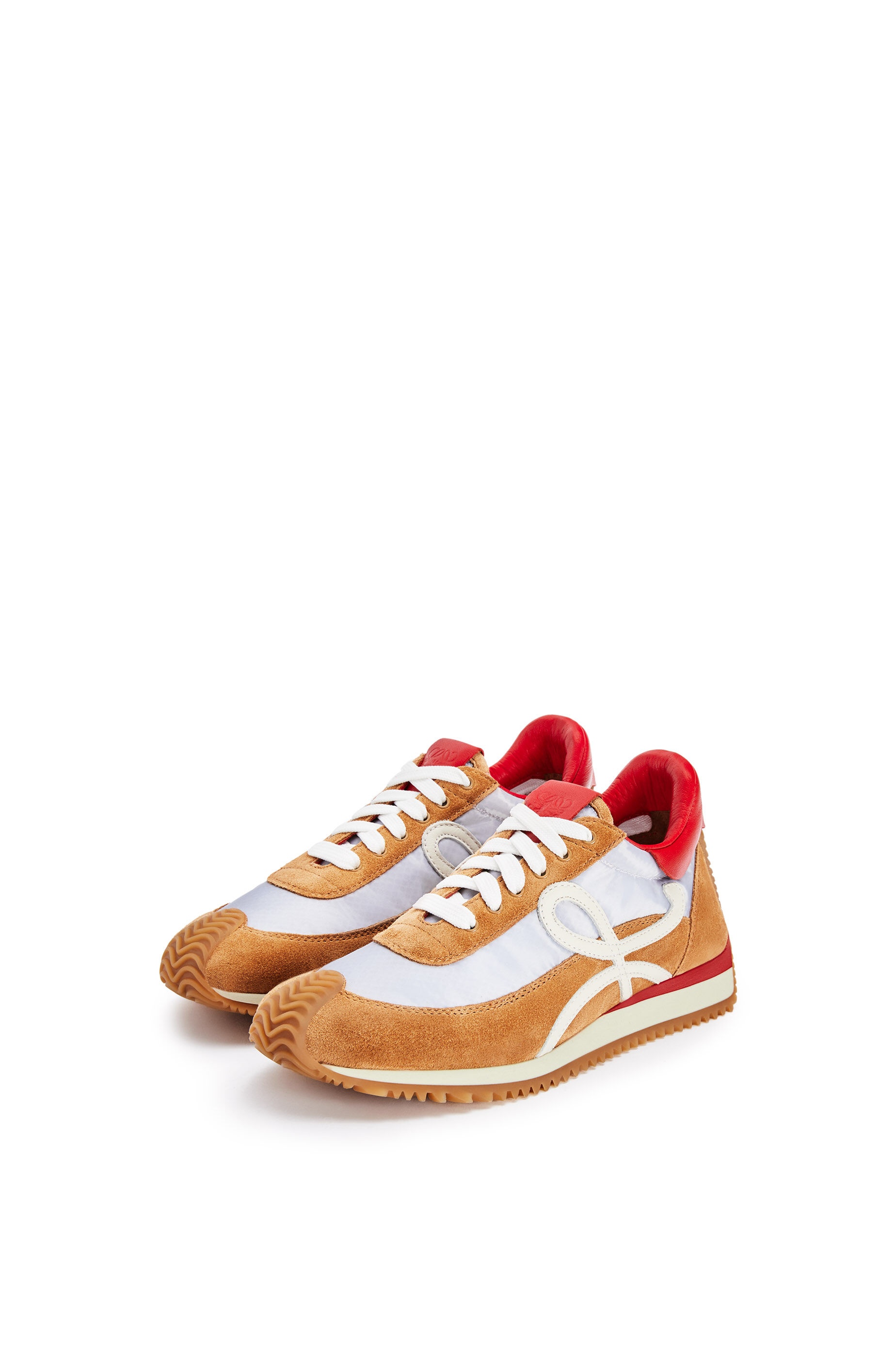 Flow runner in suede and polyester - 2