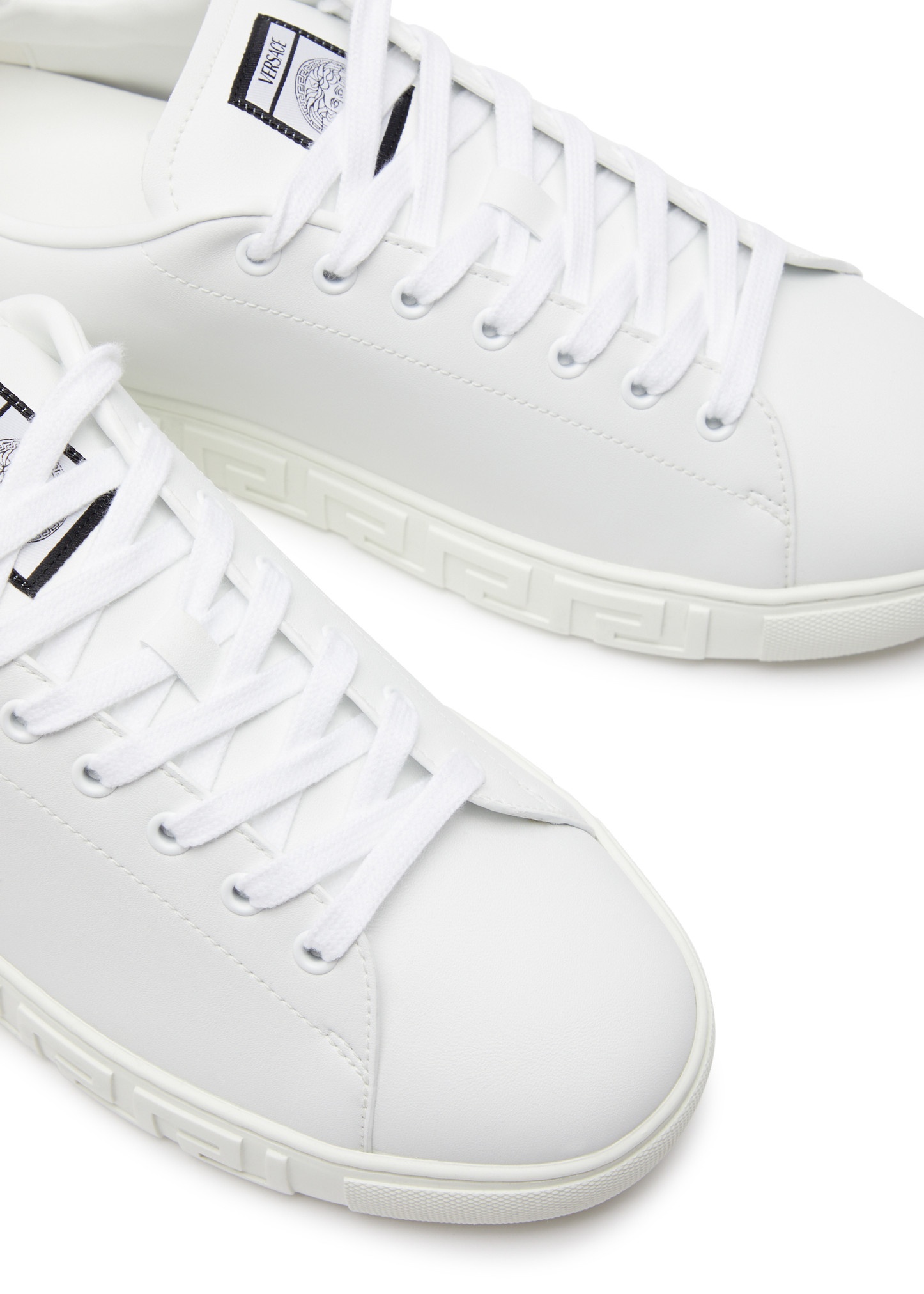 Greca Responsible faux leather sneakers - 3
