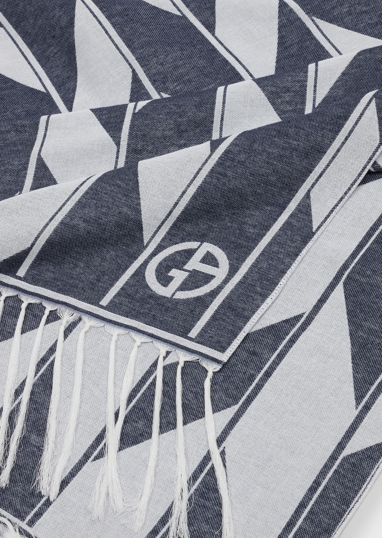 Jacquard cotton beach towel - 3