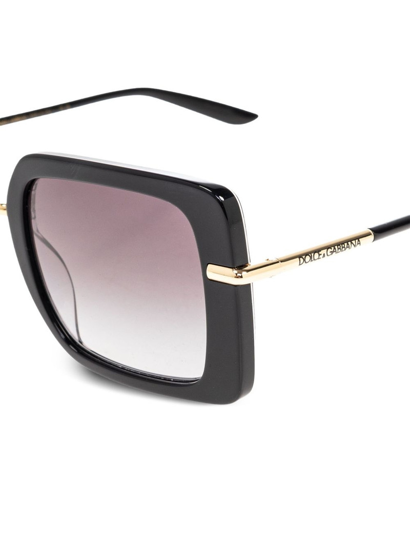 Dolce & Gabbana logo-engraved sunglasses outlook