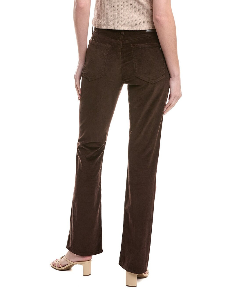 rag & bone rag & bone Peyton Mid-Rise Full Length Dark Brown Bootcut Jean outlook