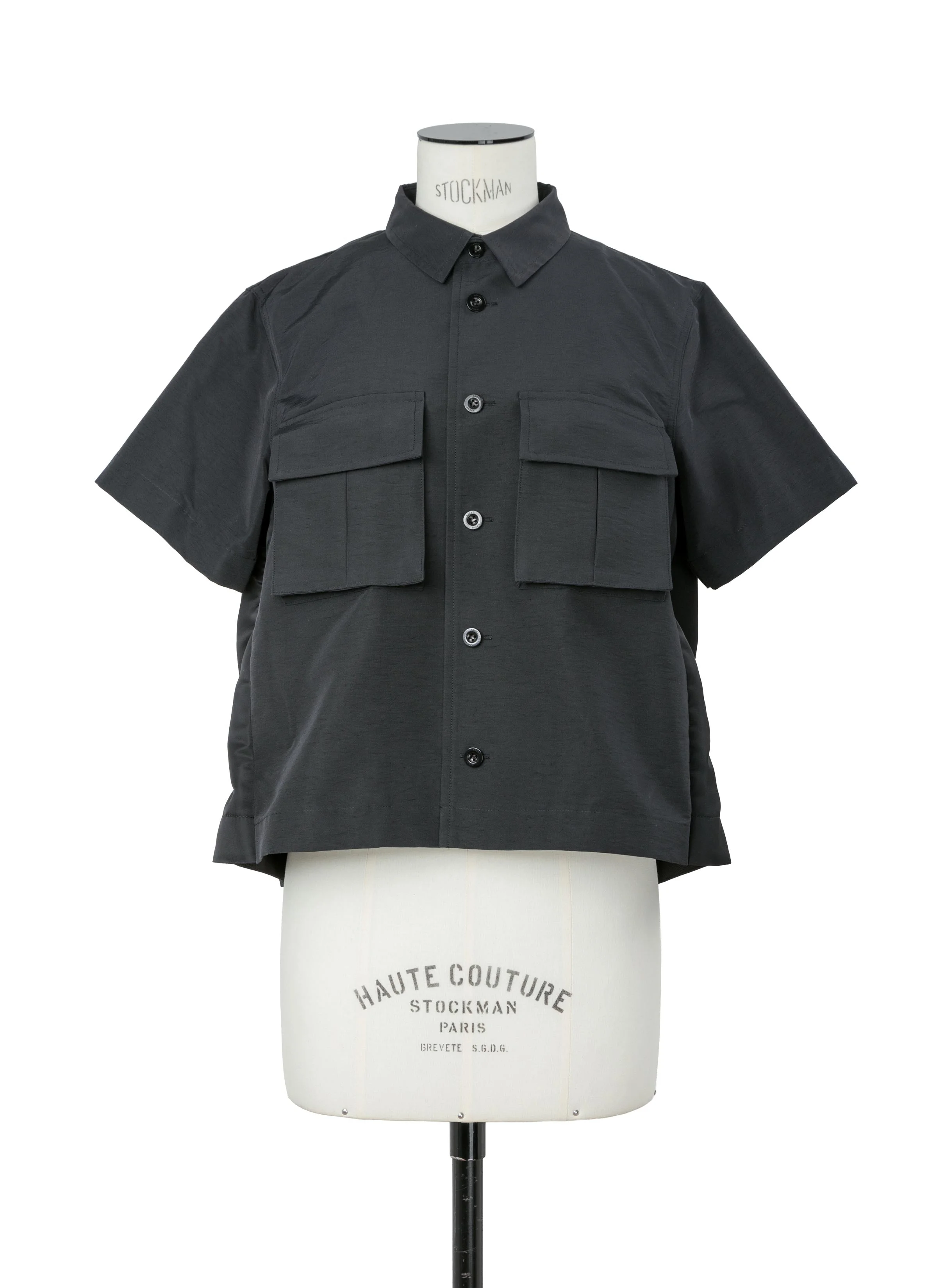 Grosgrain x Nylon Twill Shirt - 1