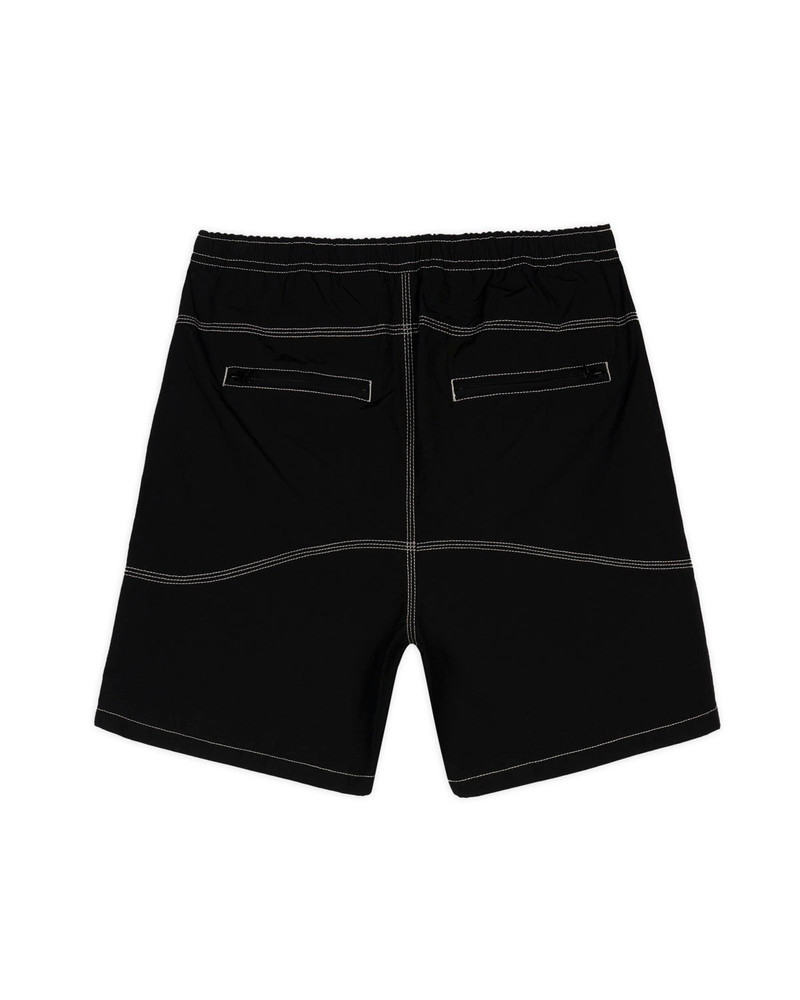 BRAIN DEAD Triple Needle Bishop Short - Black outlook