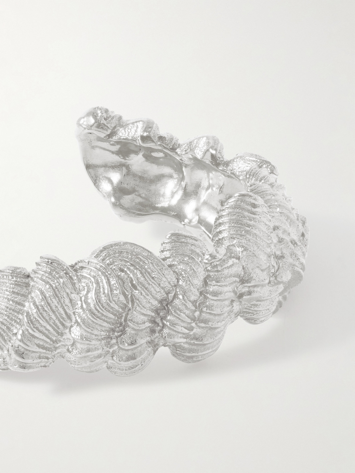 Silver-plated Cuff - 4