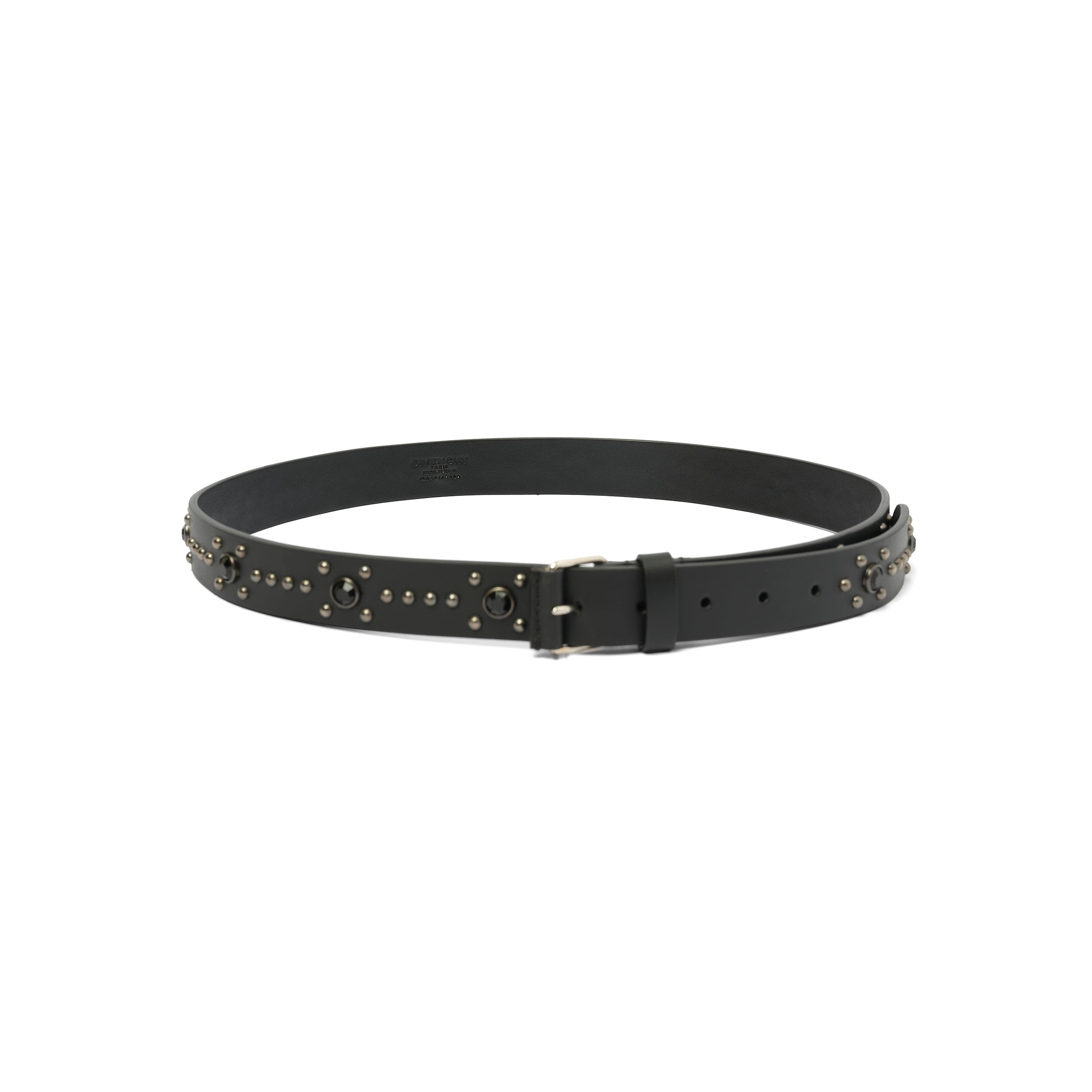 Roll Buckle Belt in Black - 1
