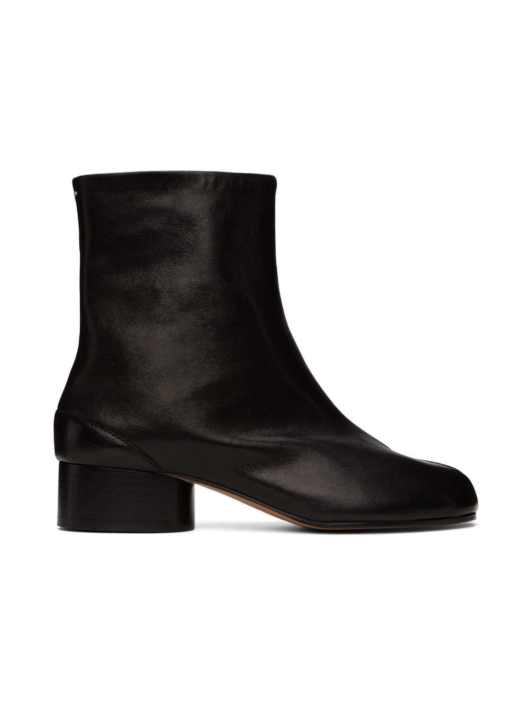 Black Tabi Ankle Boots - 1