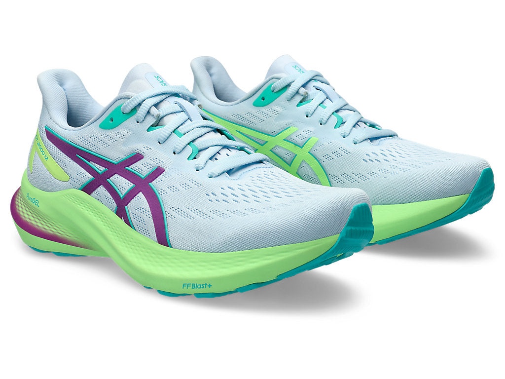 (WMNS) ASICS GT-2000 12 Lite-Show 'Blue Green' 1012B646-300 - 3