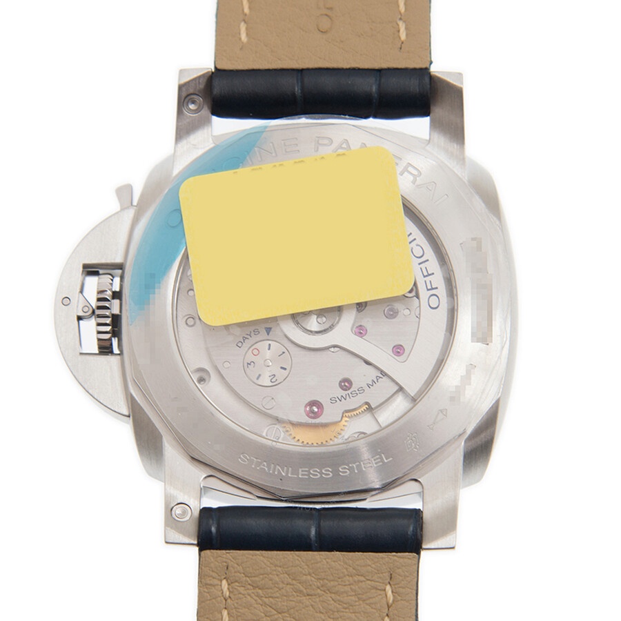Panerai Luminor GMT Automatic Blue Dial Men's Watch PAM01033 - 3