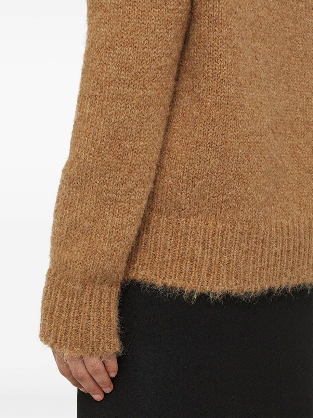 crew-neck wool jumper - 4