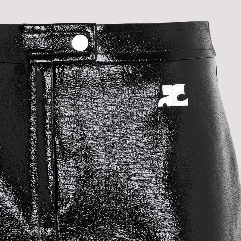 Courrèges Vinyl Mini Skirt 4