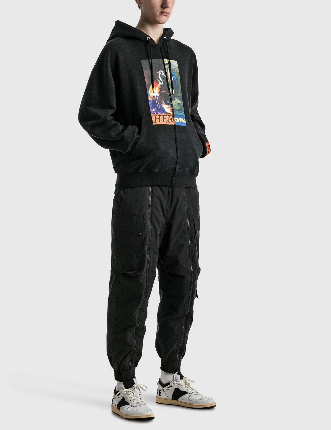 SPLIT HERONS HOODIE - 5
