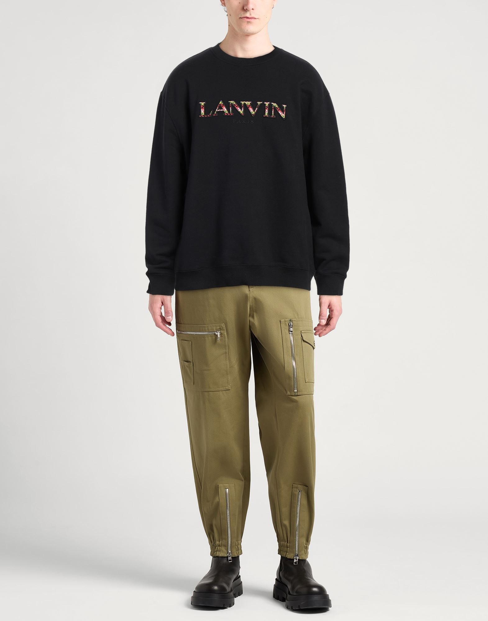 Black Men's Sweatshirt - 2