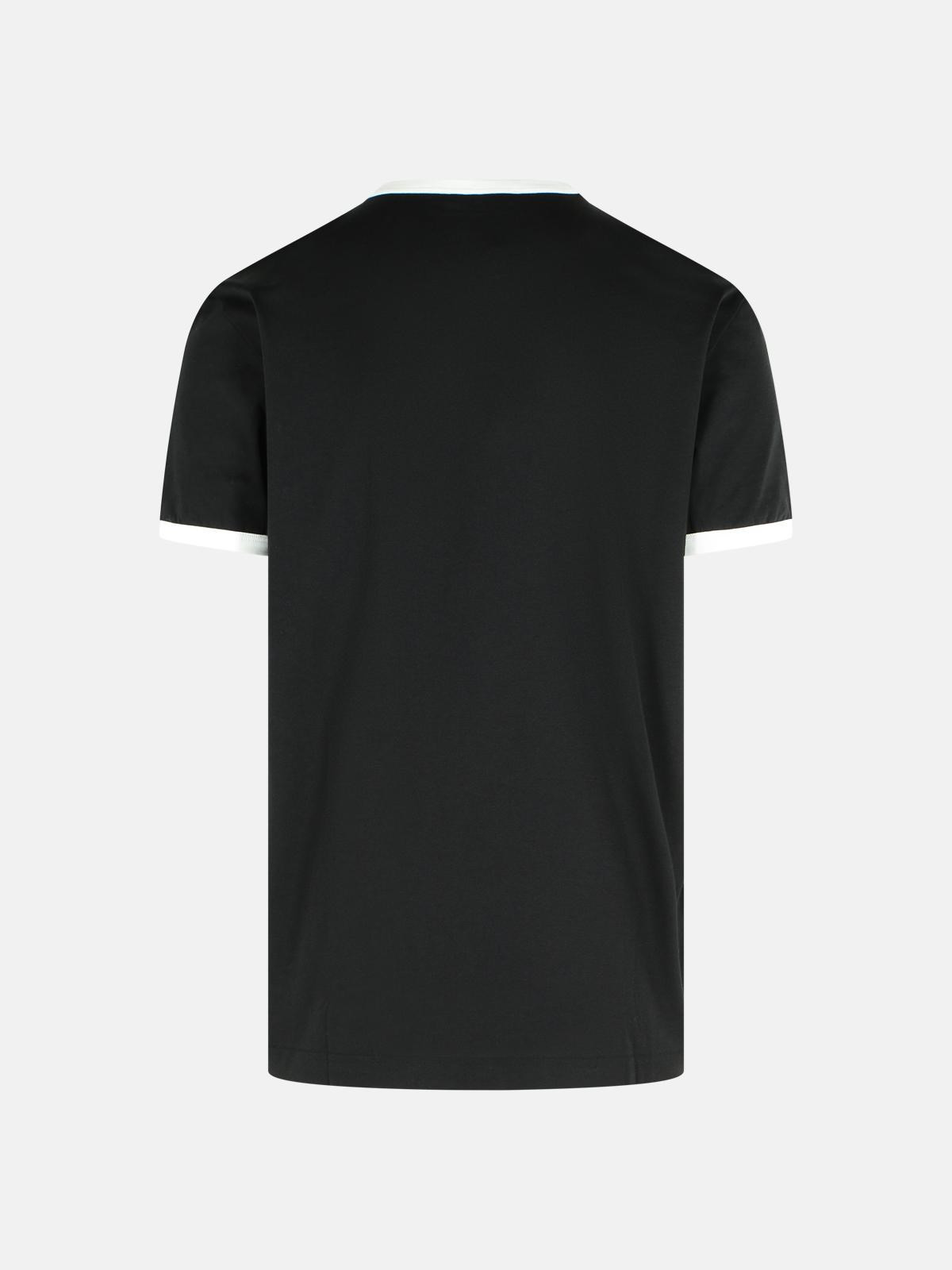 BLACK COTTON T-SHIRT - 3
