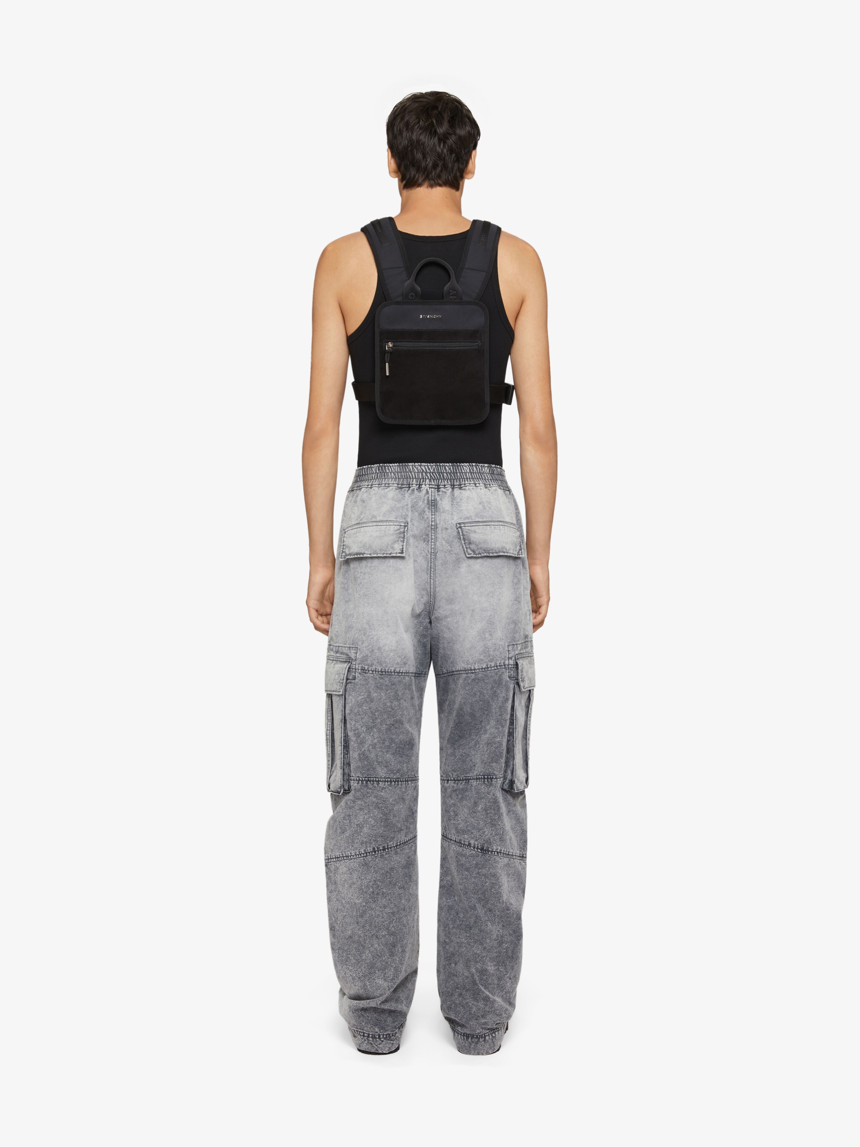 CARGO PANTS IN DENIM - 4