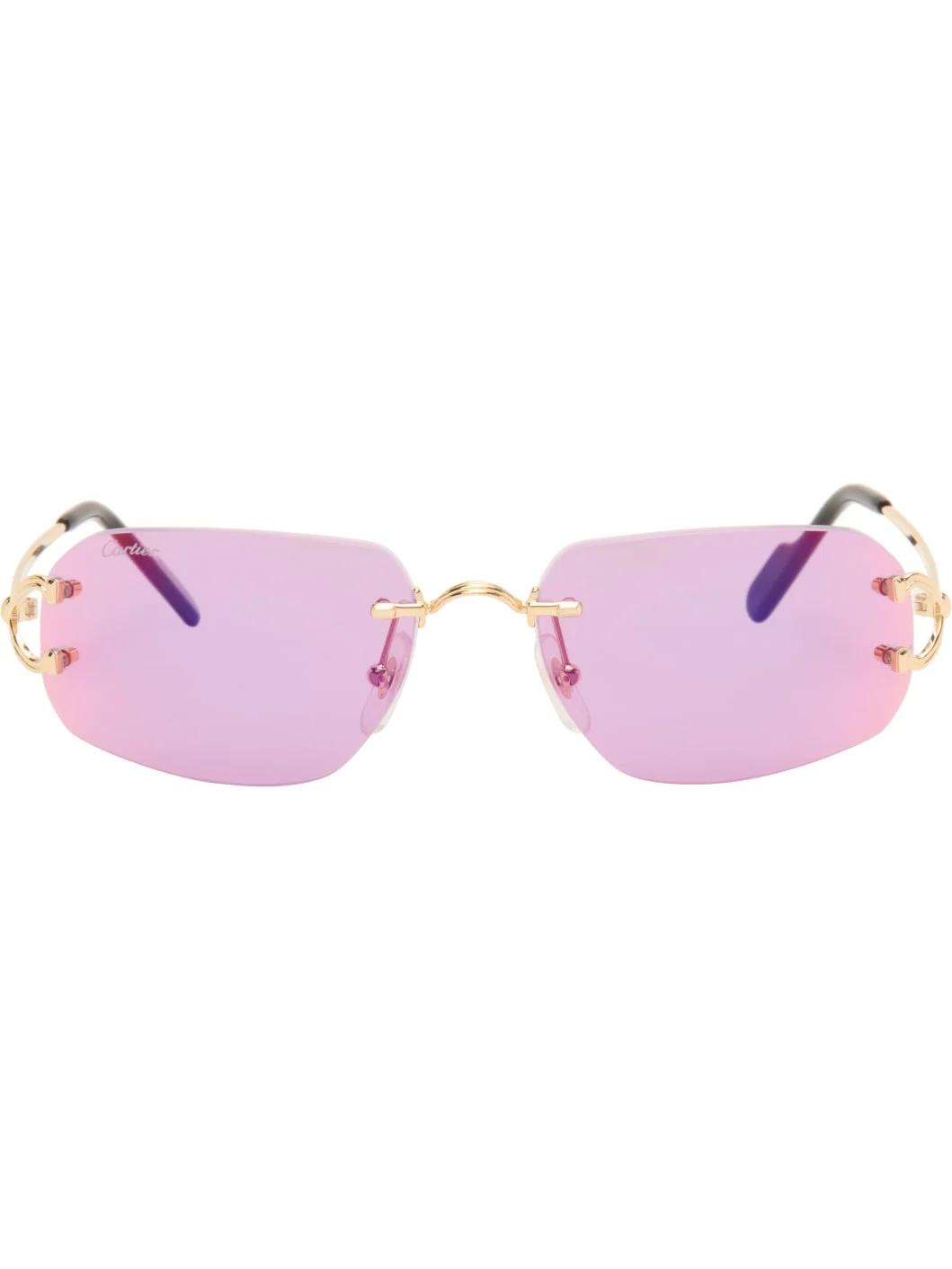 Gold Classic C Motif Sunglasses - 1