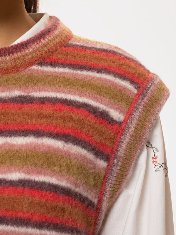 Kimmy Vest Striped Multi - 5