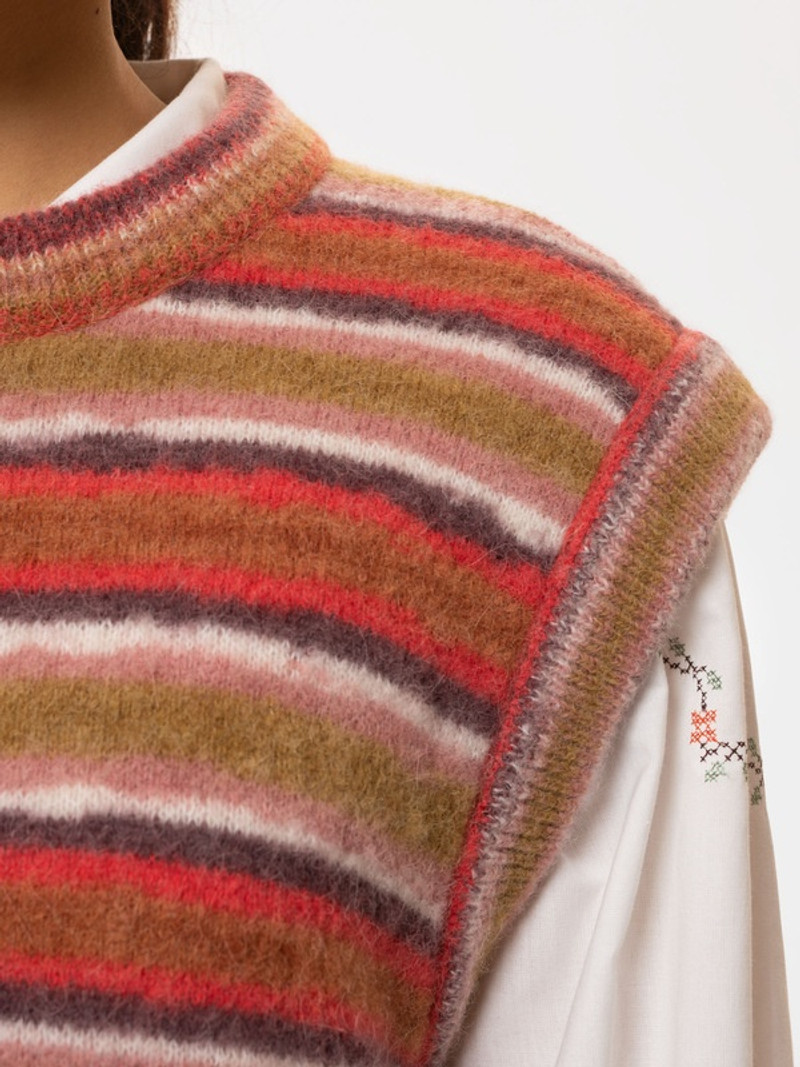 Kimmy Vest Striped Multi 5