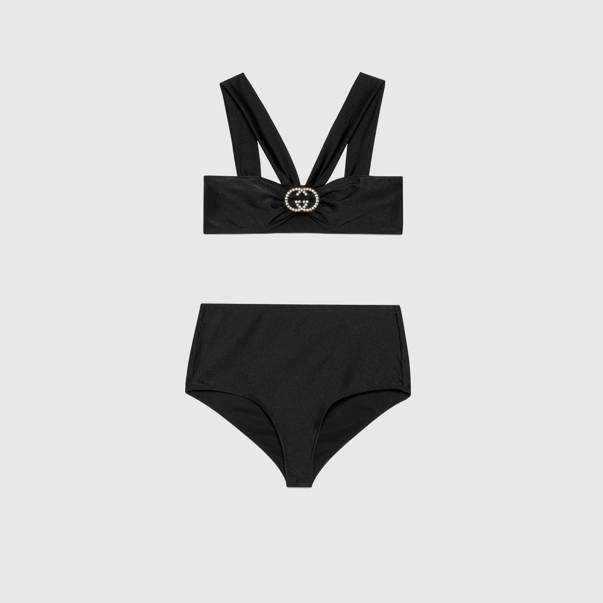 Jersey bikini with Interlocking G - 1