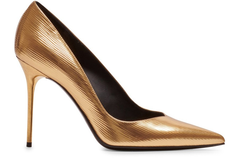 Ruby pumps in laminated leather - 1