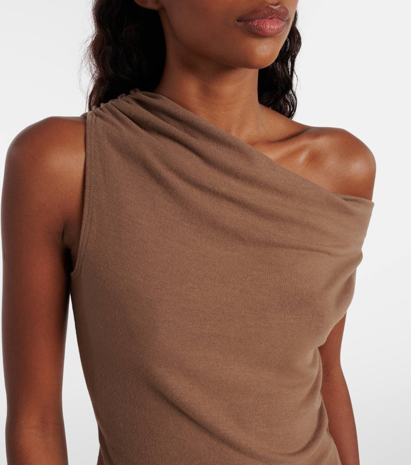 Lauren asymmetric jersey top 4