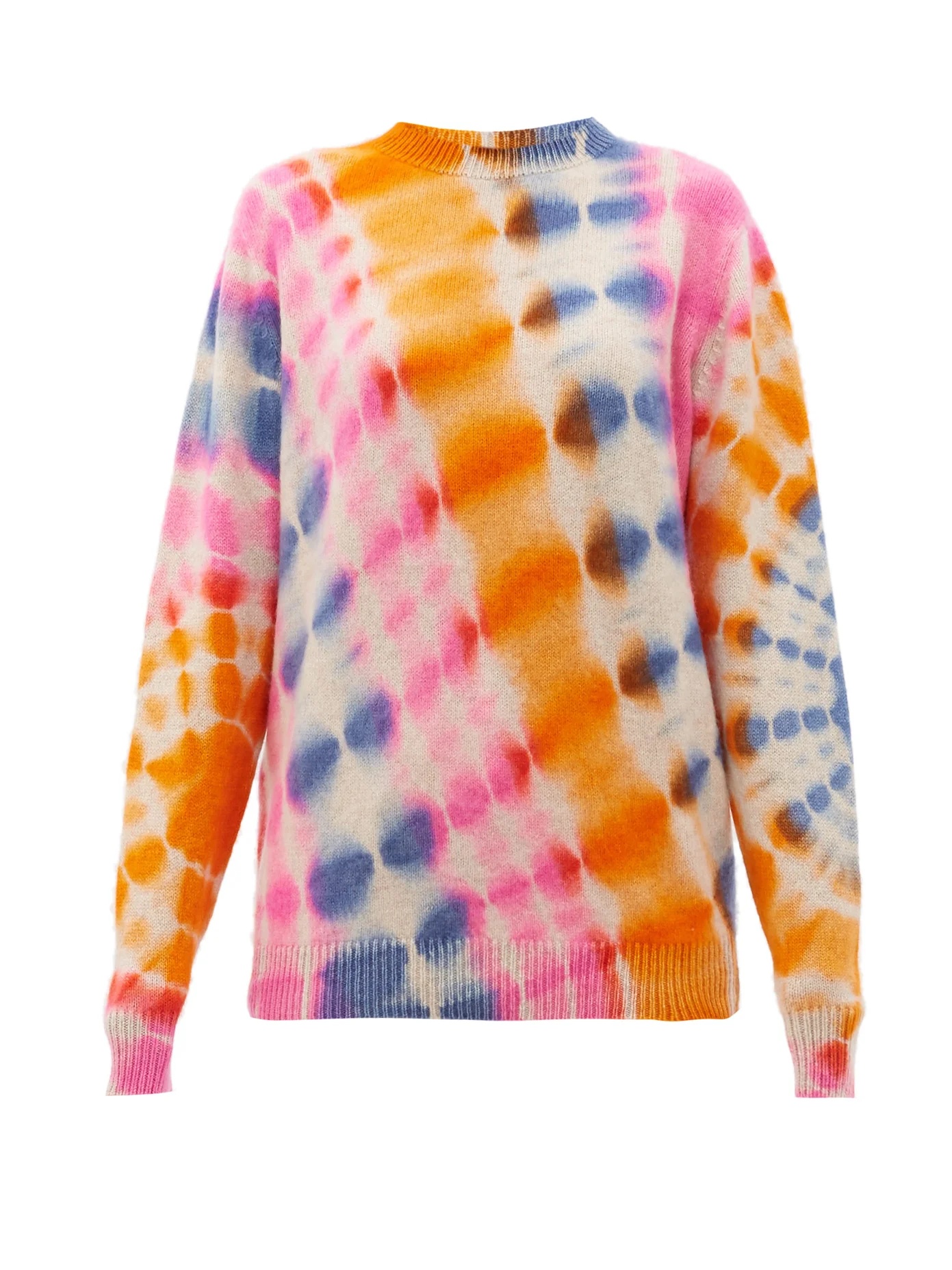 Tie-dye cashmere sweater - 1