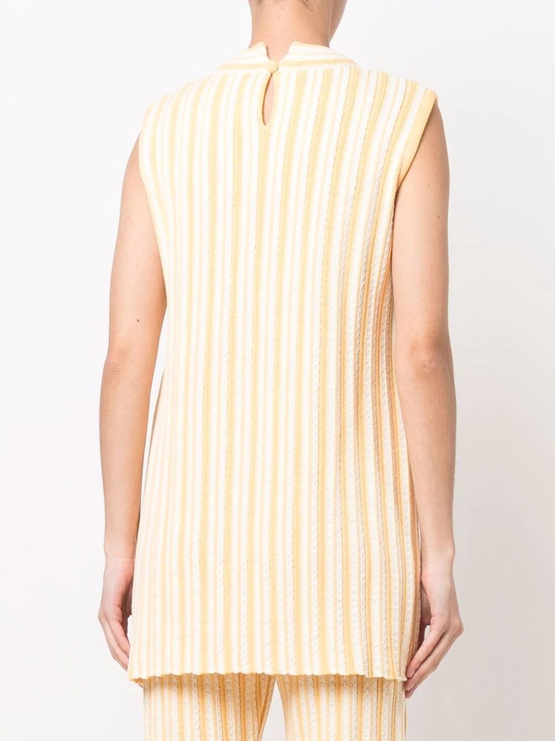 rib-knit sleeveless top 4