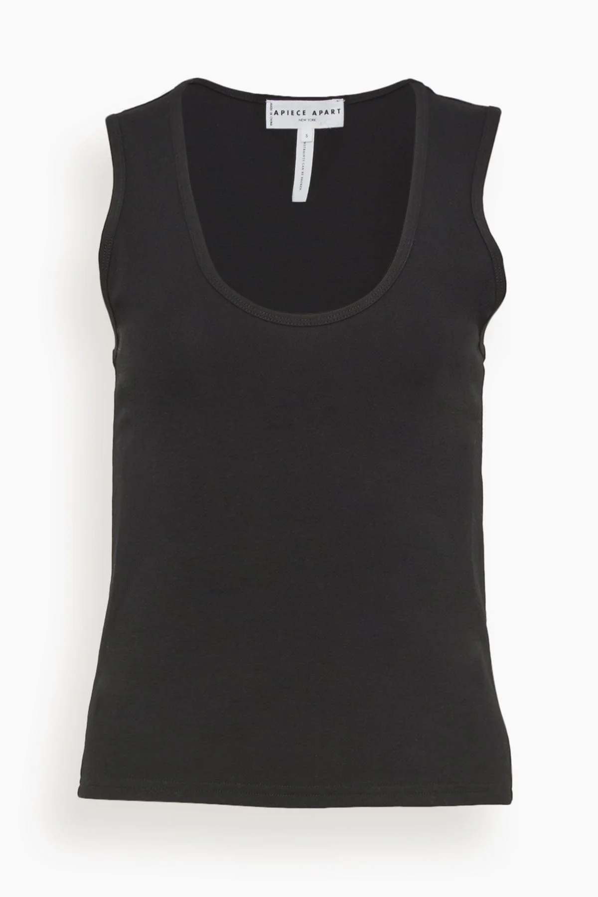 Uri Low Cut Tank in Black - 1