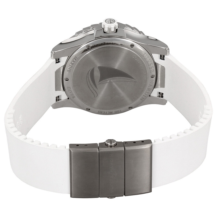 Ulysse Nardin Lady Marine Diver Mother of Pearl Dial Ladies Watch 8153-180E-3-10 - 3