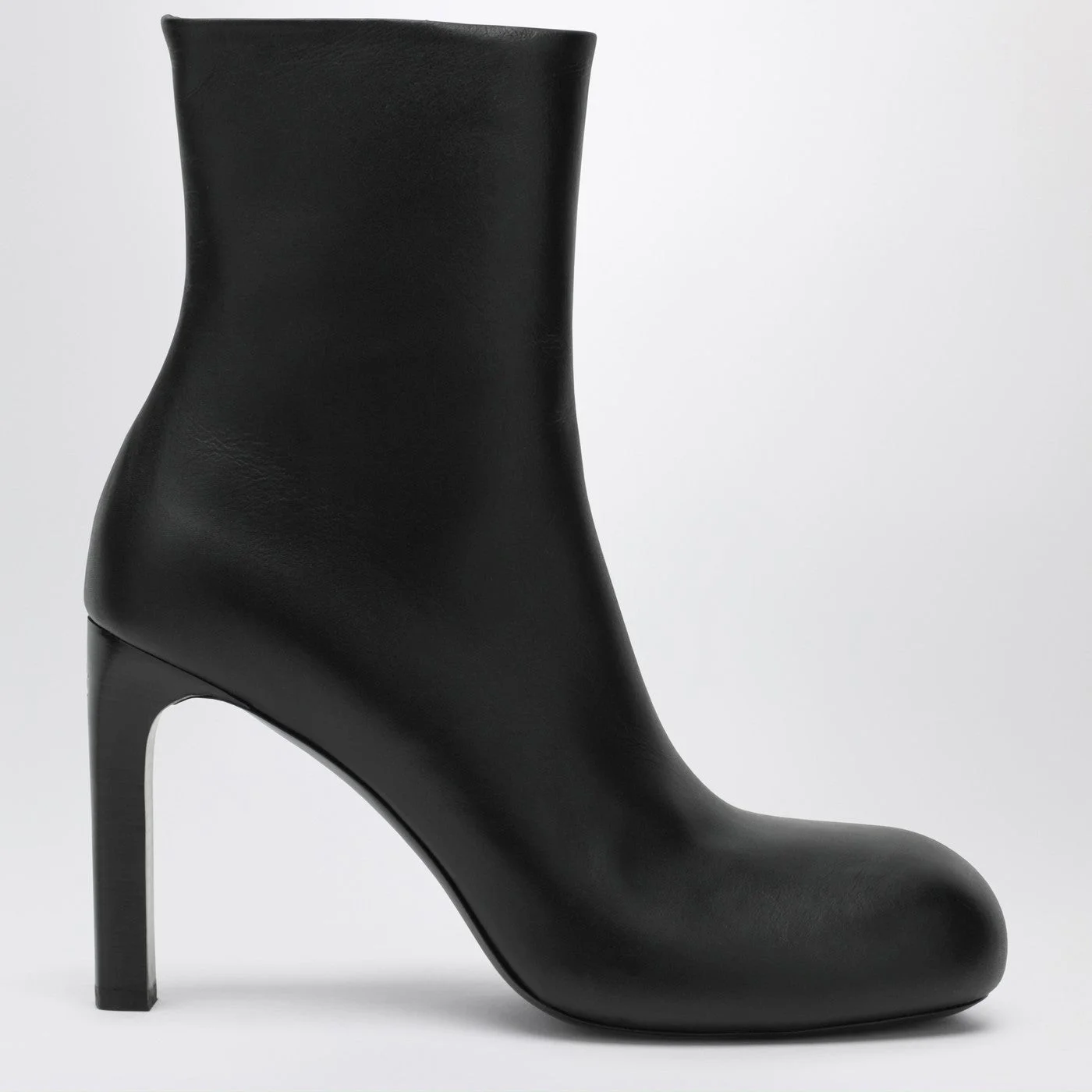 Balenciaga Black Fargo Ankle Boots In Leather Women - 1