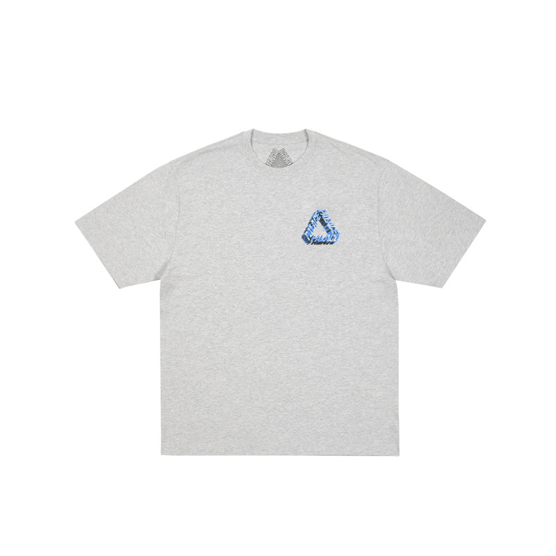 PALACE POLISHED P3 T-SHIRT GREY MARL outlook