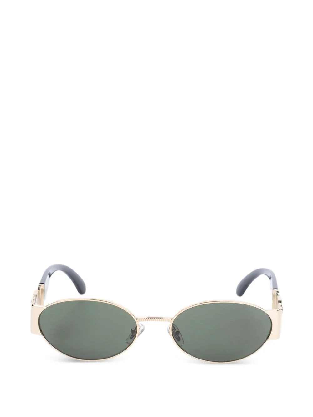 oval-frame sunglasses - 1
