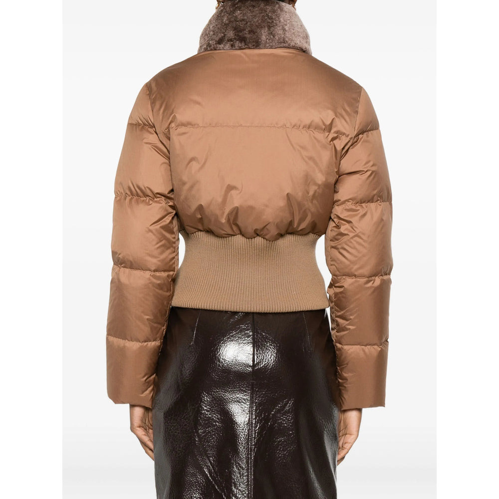 Fendi Brown Jackets - Puffer Jackets Women - 5