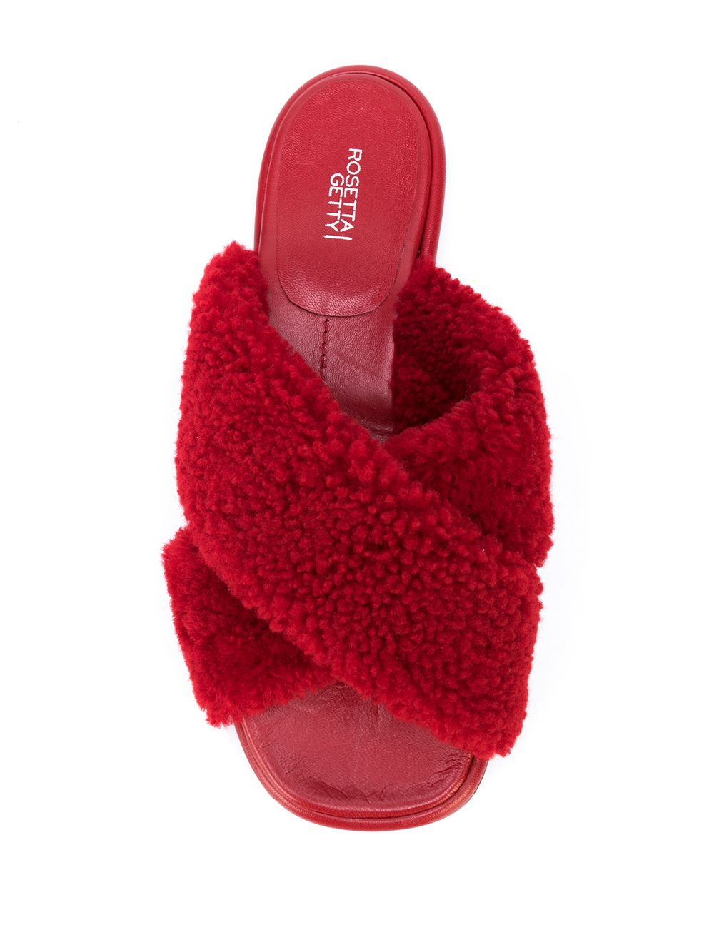 flat crossover sandals - 4