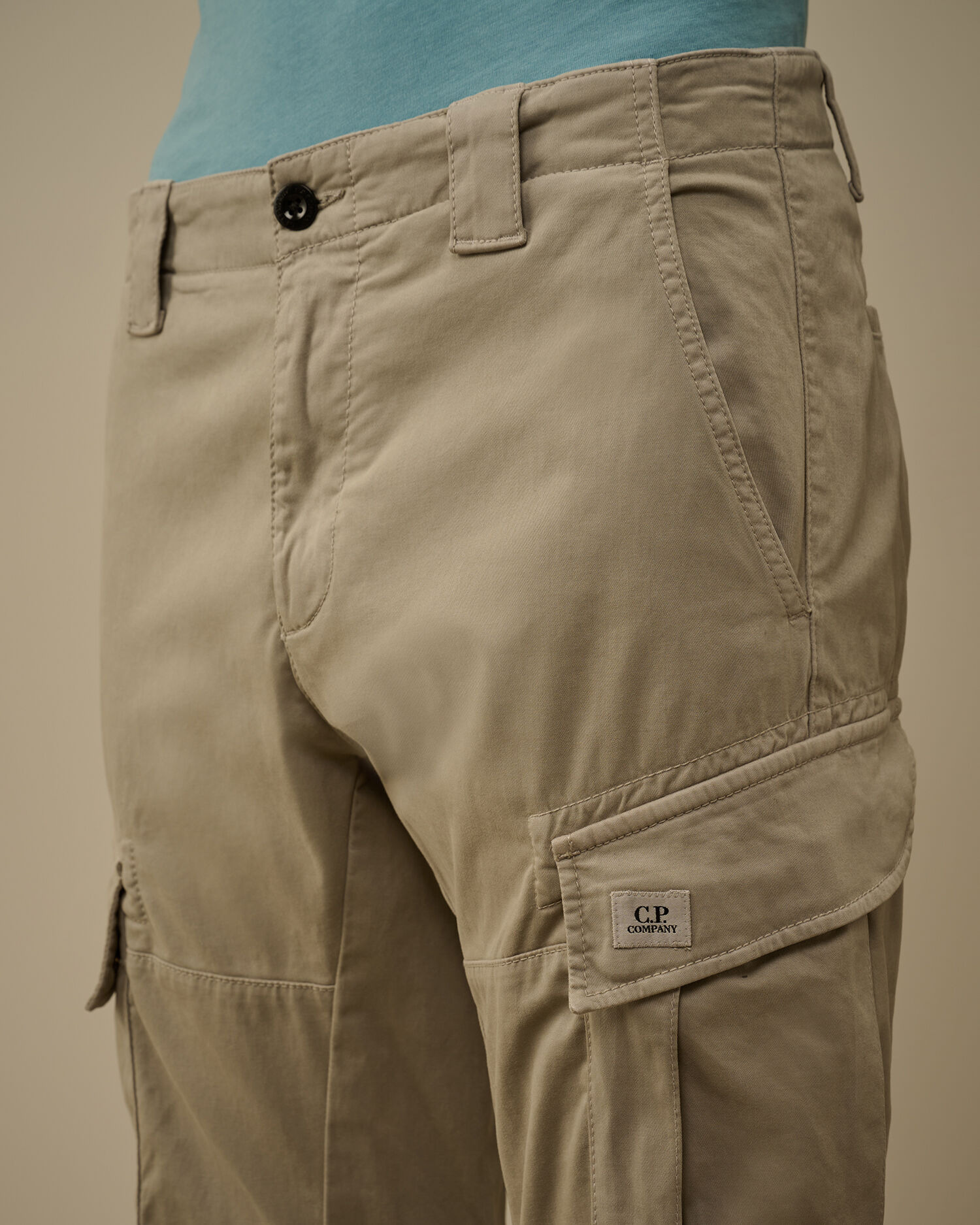 Stretch Sateen Ergonomic Cargo Pants - 5