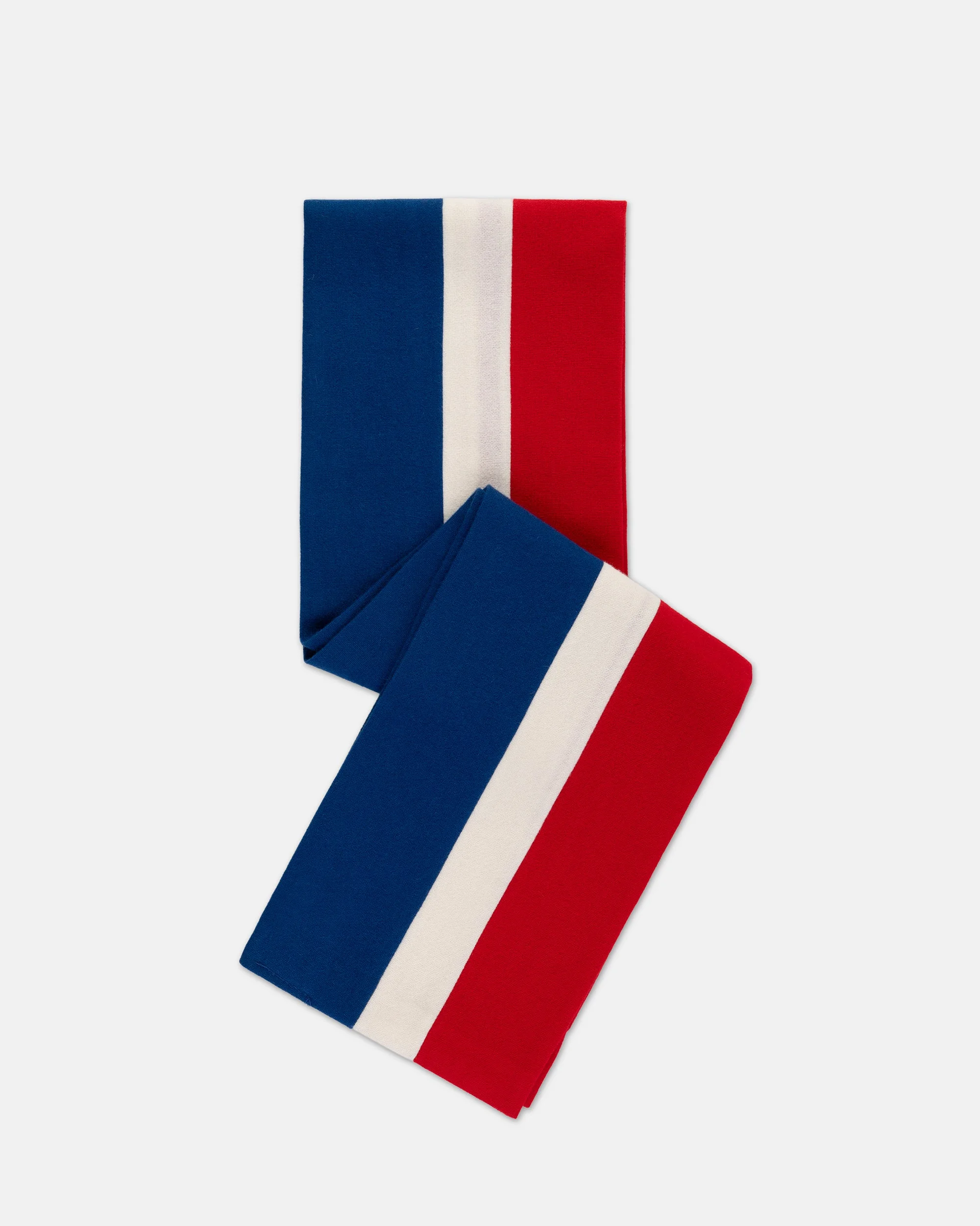 MADE-IN-ENGLAND BENJAMIN FRANKLIN COLLEGE WOOL SCHOOLBOY MUFFLER - 1