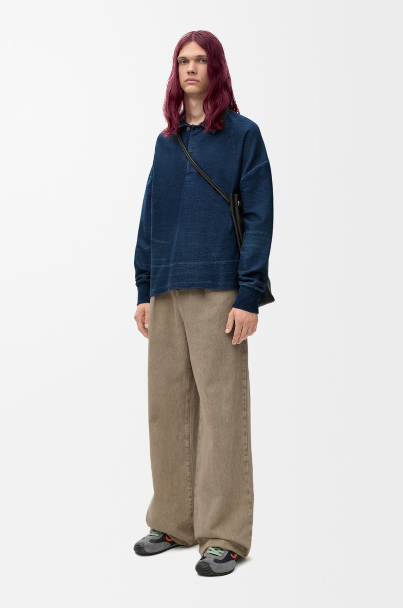 Loewe Polo sweatshirt in cotton outlook