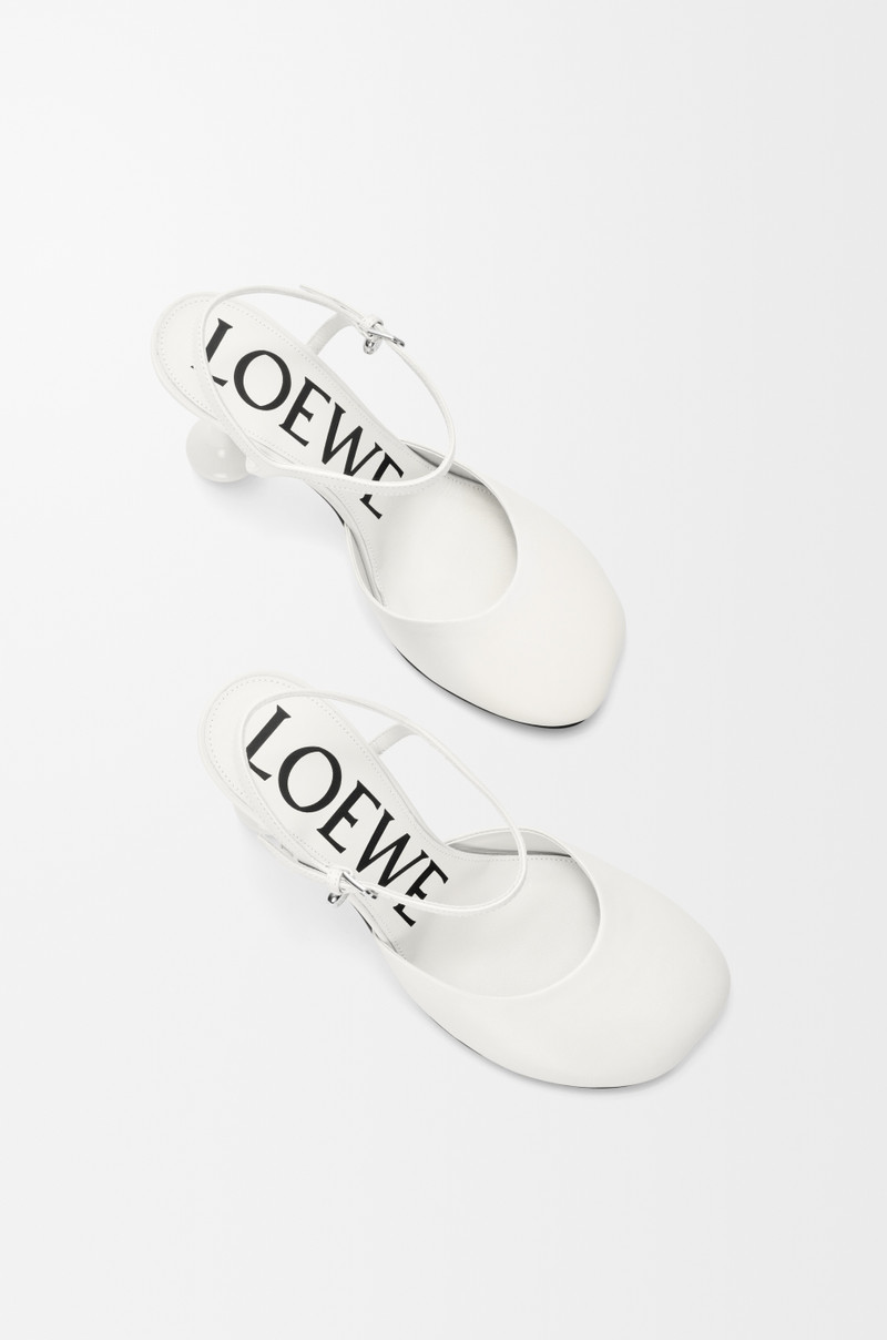 Toy ankle strap pump in lambskin 4