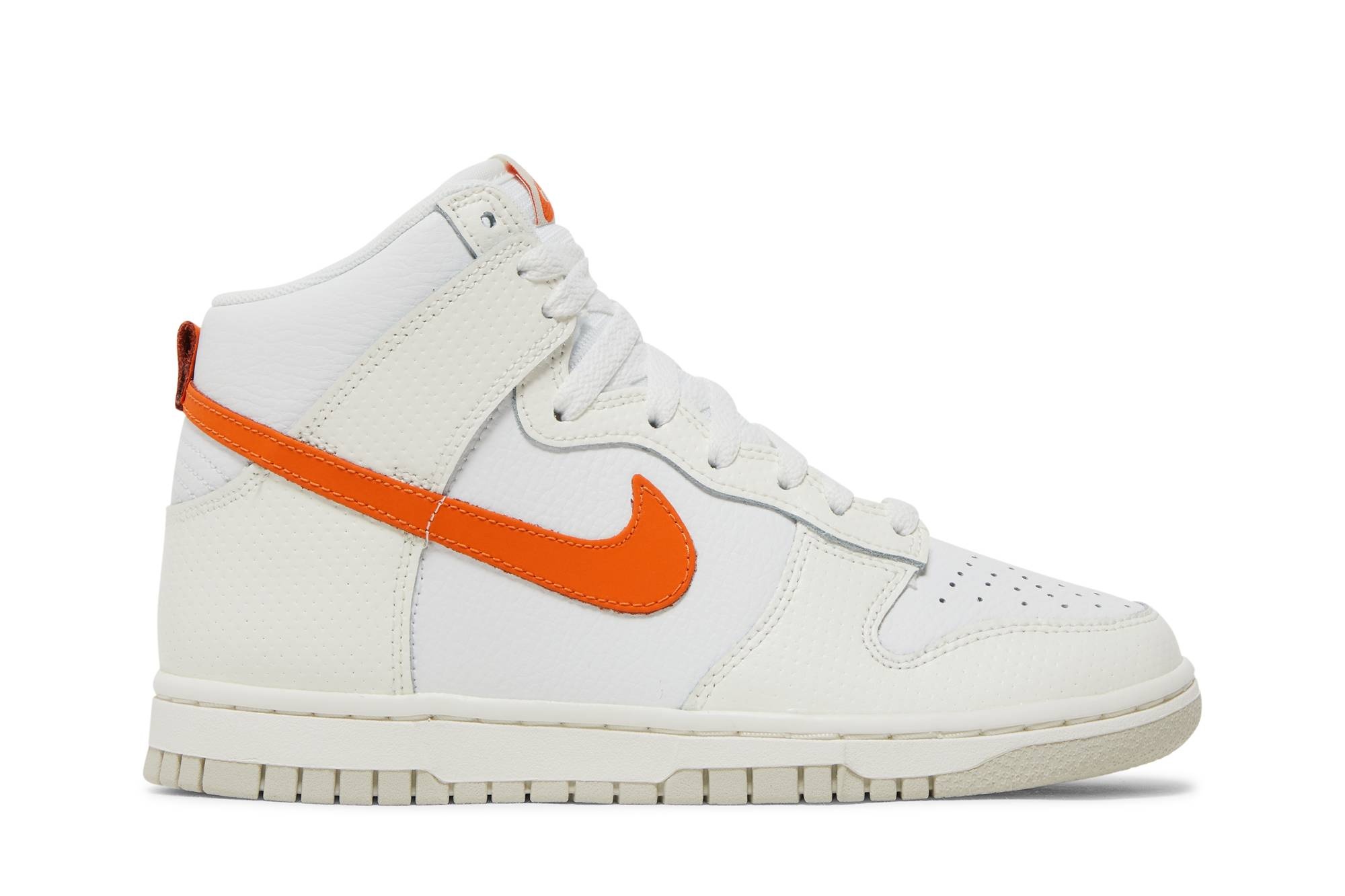 Wmns Dunk High 'White Magma Orange' - 1