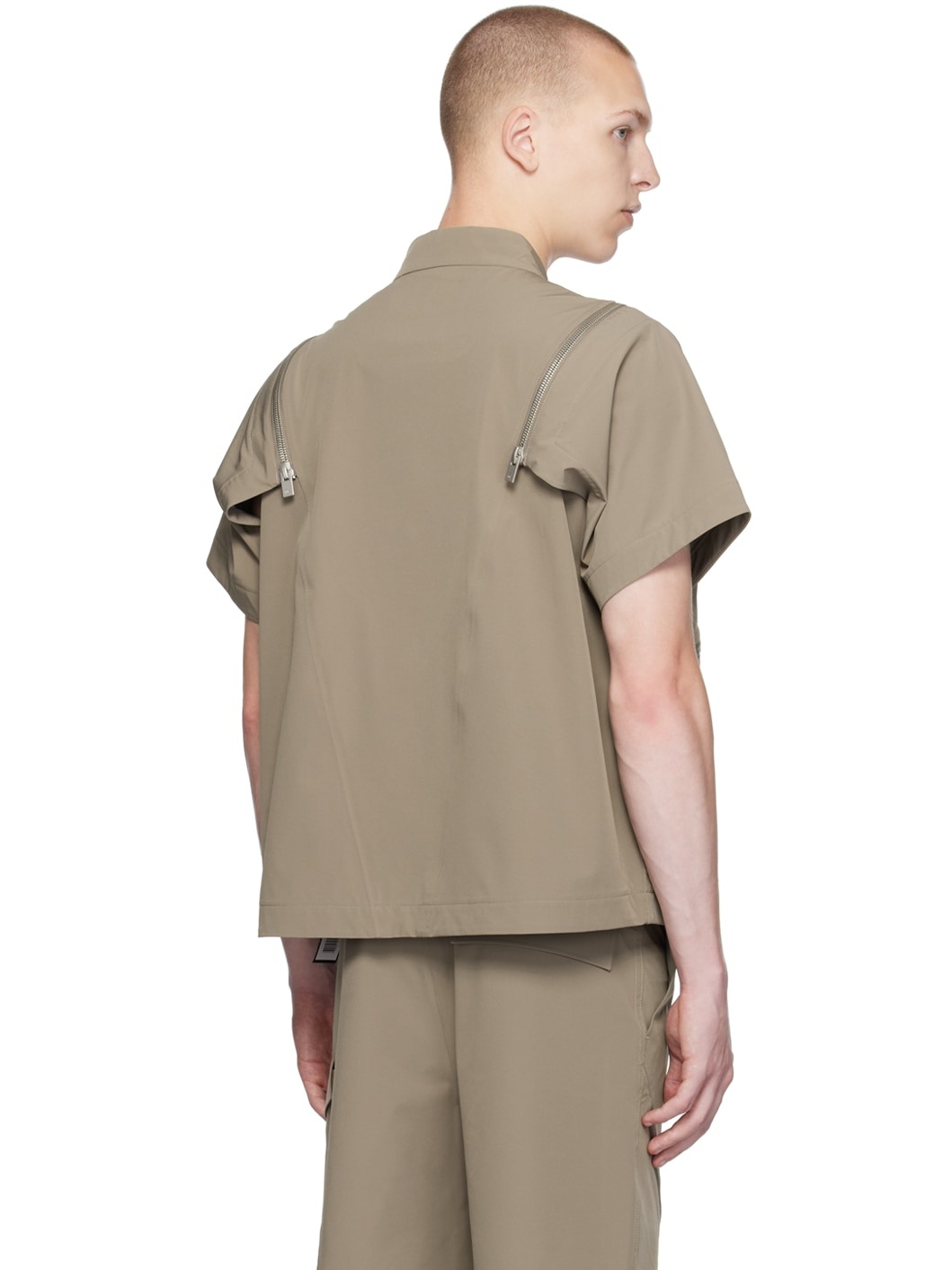 Khaki Anophyte Technical Vest - 3