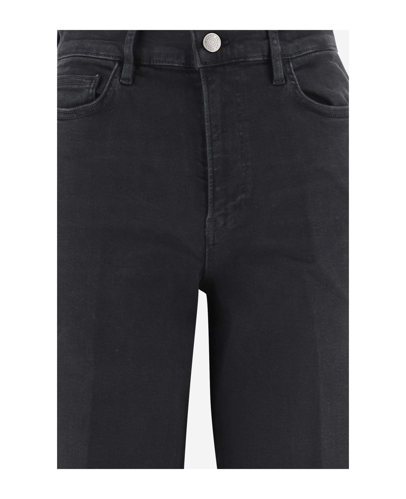 Stretch Cotton Denim Jeans - 3