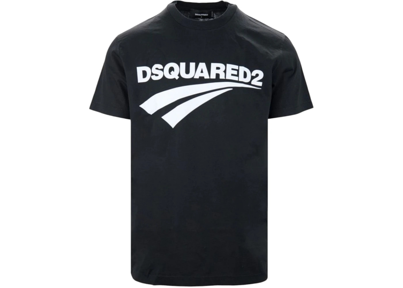 Dsquared2 Cigarette Fit Brand Logo T-Shirt Black - 1