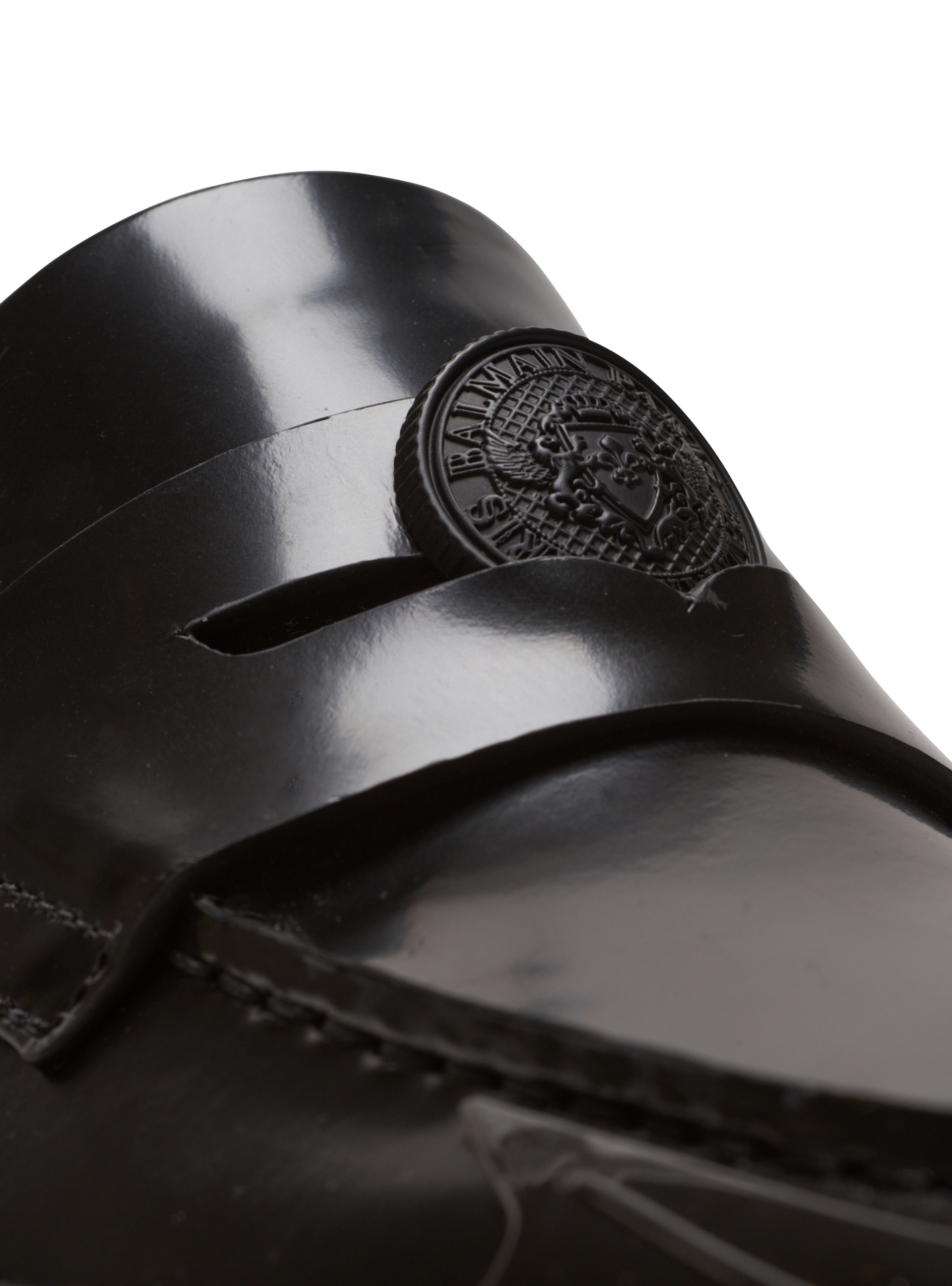 Main Lab Unicorn glazed leather loafers - 6