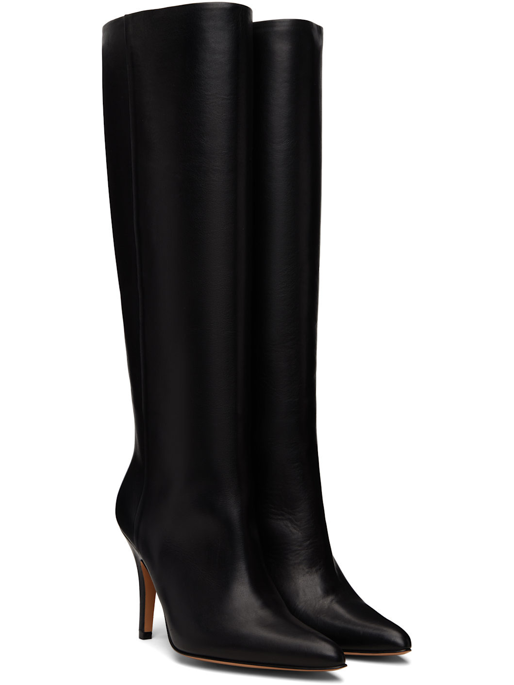 Black Architype Knee High Tall Boots - 4