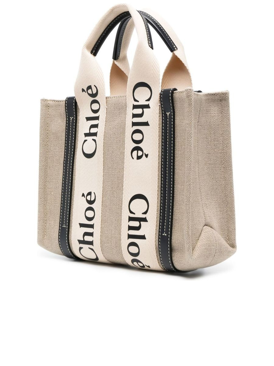 Small Woody Canvas Tote - 5