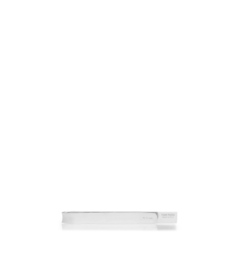 WHITE GOLD TIE BAR 5
