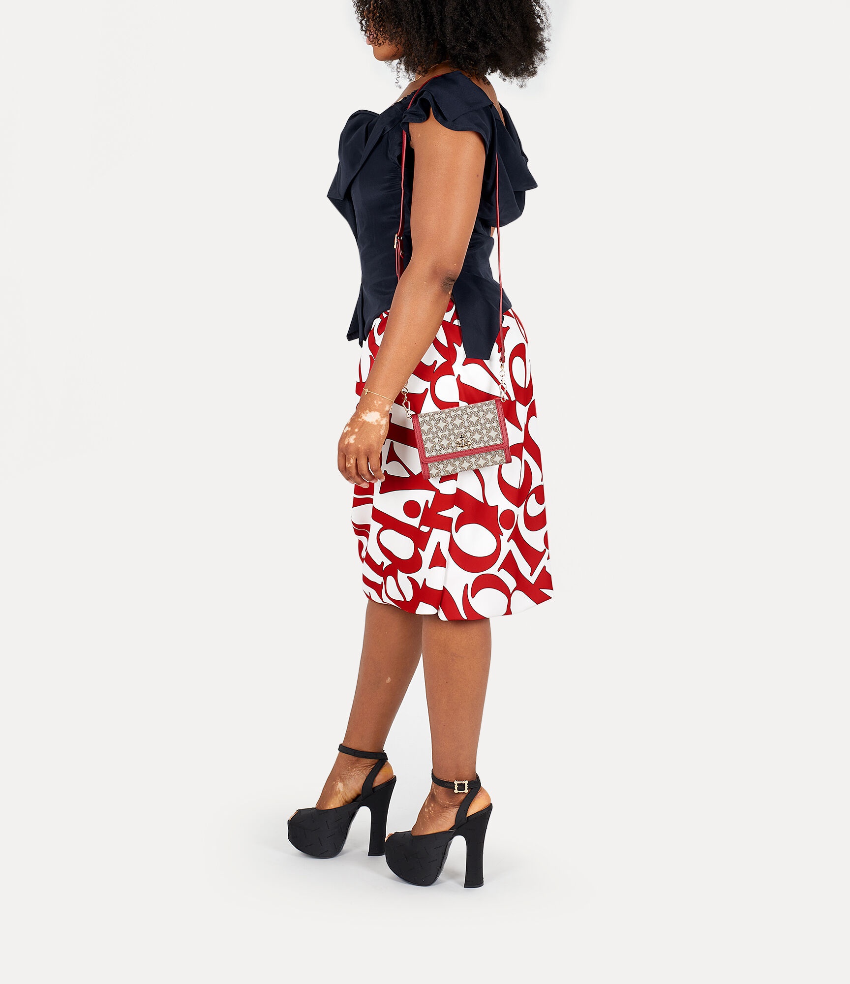 DRUNKEN DRAPE SKIRT - 6