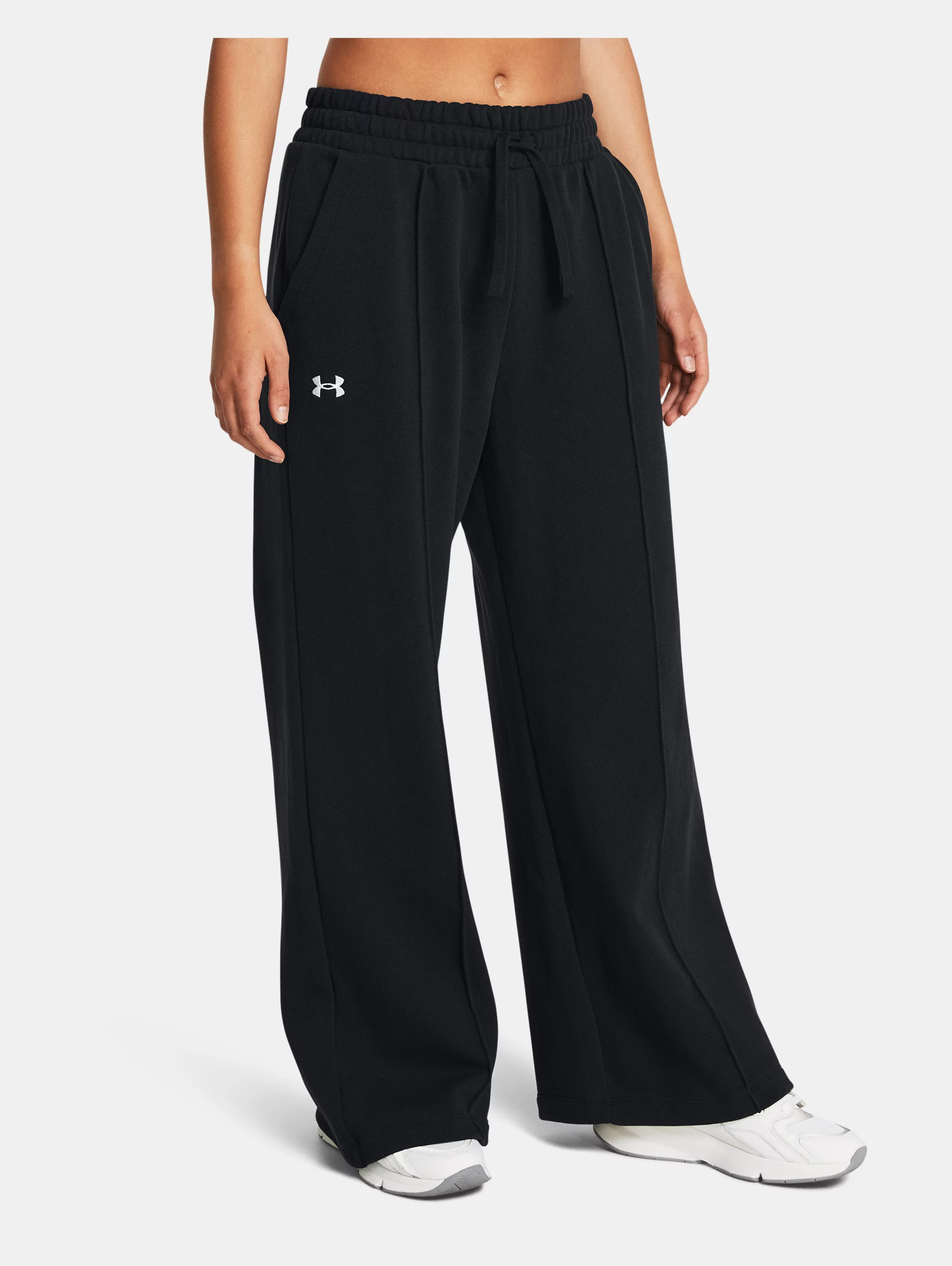 Women's UA Rival Fleece Textured Pants - 2