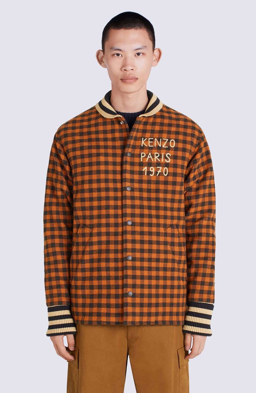 'Varsity' checked jacket - 5