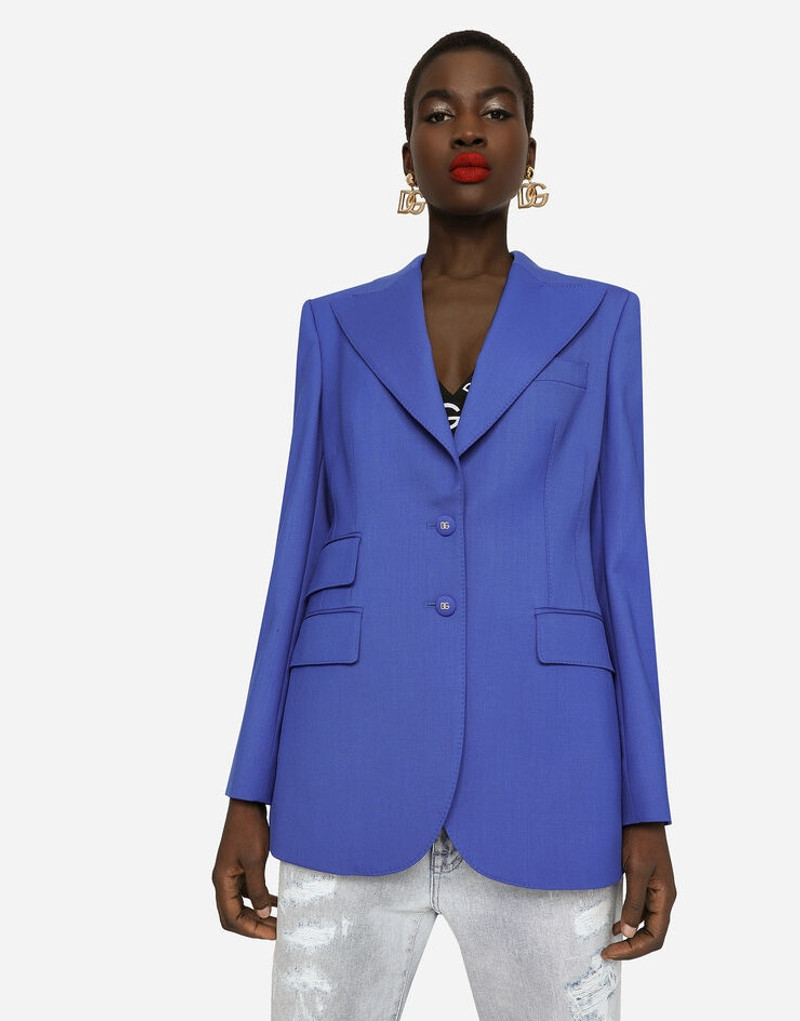 Two-way stretch wool jacket 4